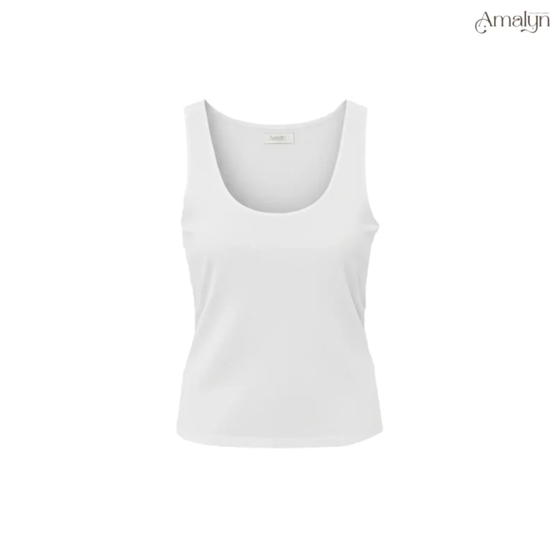 เสื้อกล้ามสำหรับผู้หญิง Basic Tank Top จากแบรนด์ Amalyn Collections