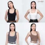 เสื้อกล้ามสำหรับผู้หญิง Basic Tank Top จากแบรนด์ Amalyn Collections